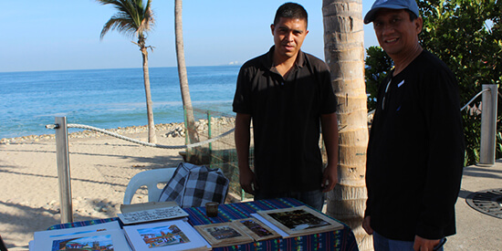 Mexican artist showcasing his works using coffee bean as medium