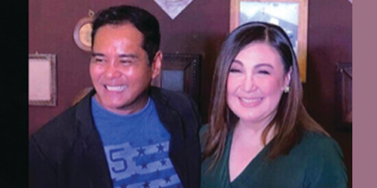 Award-winning actor, John Arcilla and Actress, Sharon Cuneta