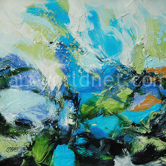 Acrylic On Paper