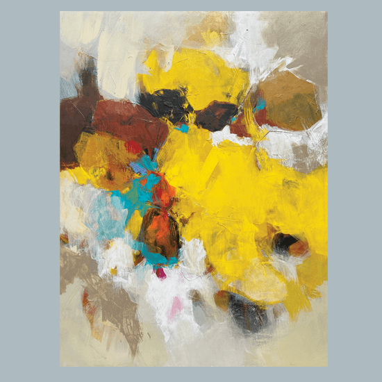 Turning Stones, Acrylic and Mixed Media
36