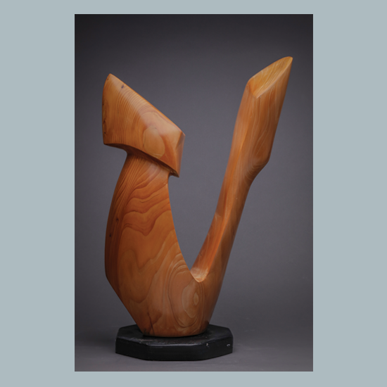 Untitled 7, Blue Cedar, 68 x 44 x 20 cms
2020